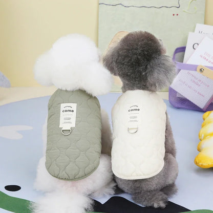 Purely Pawsome™ Warm Winter Pet Vest Jacket - Cotton Coat for Small & Medium Puppies