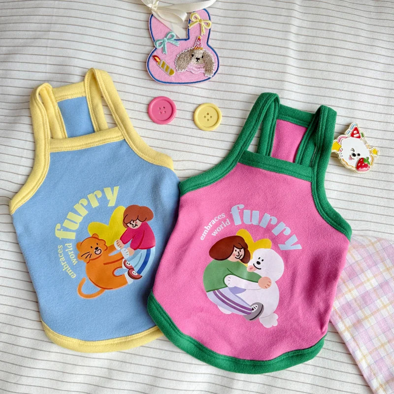Purely Pawsome™ Summer Strap Outfit - Cute Thin Clothing for Small Dogs & Cats