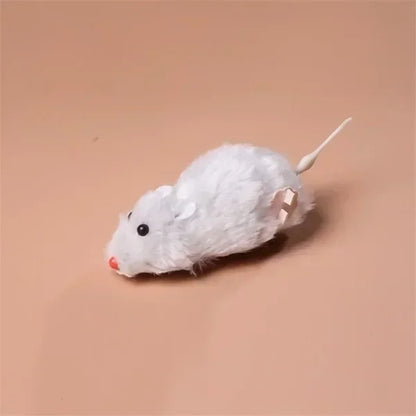 Purely Pawsome™ Lifelike Plush Mouse Toy - Funny Running Rat for Cats Dogs Tail Mouse Pets