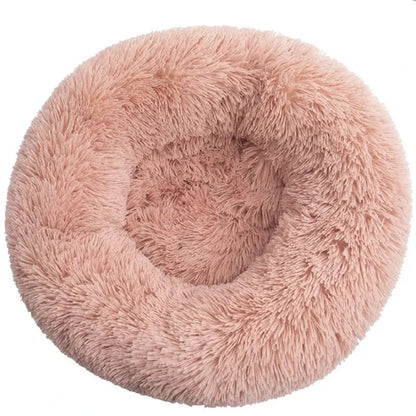Purely Pawsome™ Round Pet Bed - Super Soft Plush Dog House for Large Dogs (40-90cm, 6 Sizes)
