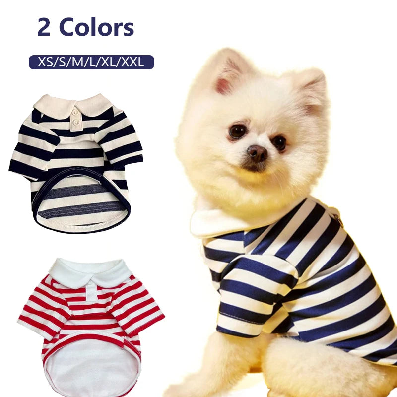 Purely Pawsome™ Cool Summer Polo Shirt - Breathable Cooling Vest for Small & Medium Dogs