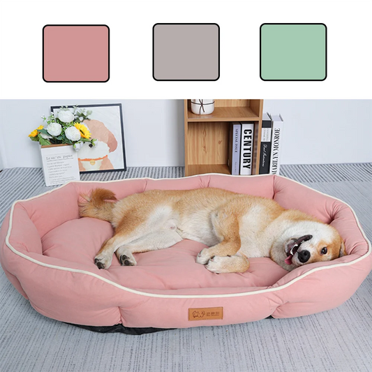 Purely Pawsome™ Pet Sofa Sleeping Bed - Large Dog House with Winter Warm Cushion
