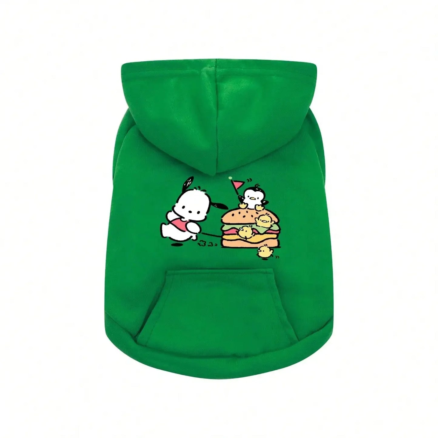 Purely Pawsome™ Cat & Dog Hoodie - Cartoon Sports Style Pet Clothing