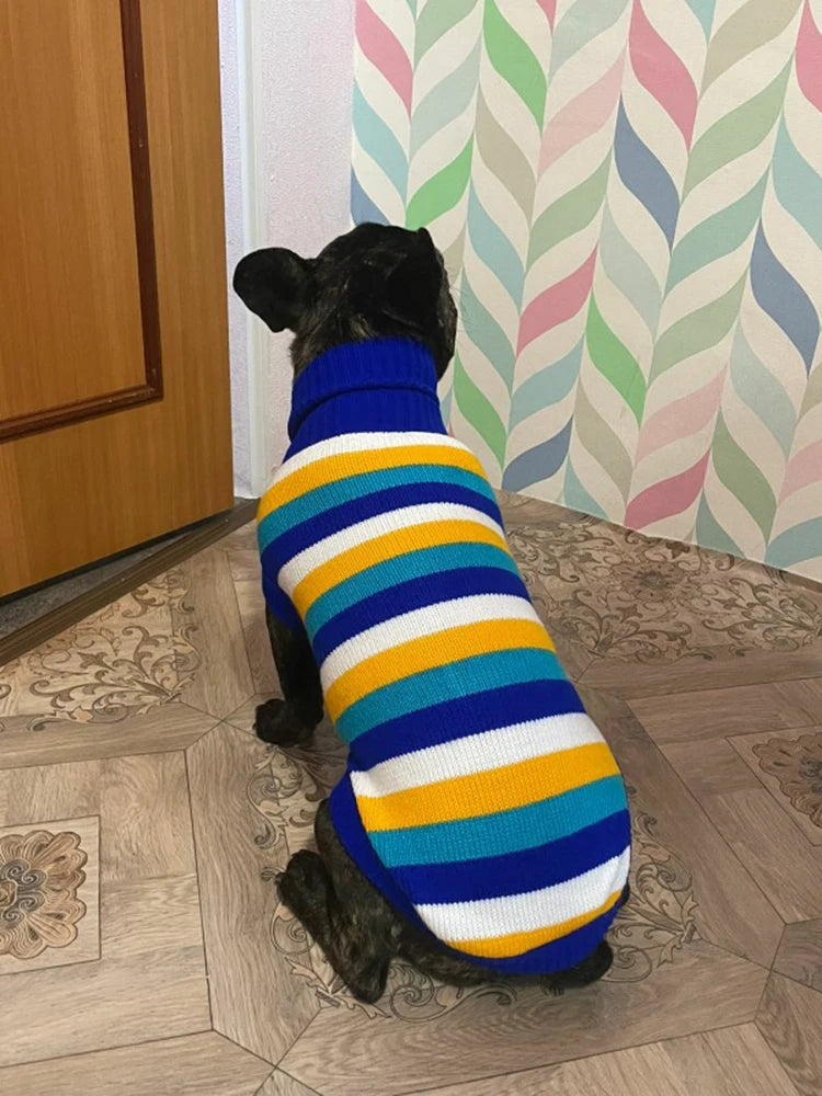 Purely Pawsome™ Cozy Knitted Dog Sweater - Winter Warmth for Small & Medium Dogs
