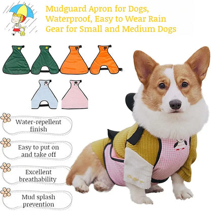 Purely Pawsome™ Dog Belly Cover - Breathable Anti-Dirty Waterproof Belly Band Apron