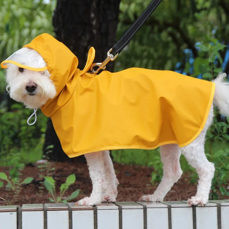 Purely Pawsome™ Waterproof Dog Raincoat - Rain Cloak Jumpsuit for All Dog Sizes (M-9XL)