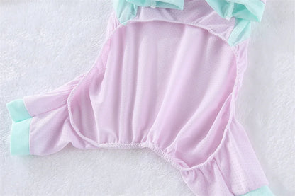 Purely Pawsome™ Ice Silk Dog Cooling Jumpsuit - Breathable Summer Mesh Vest