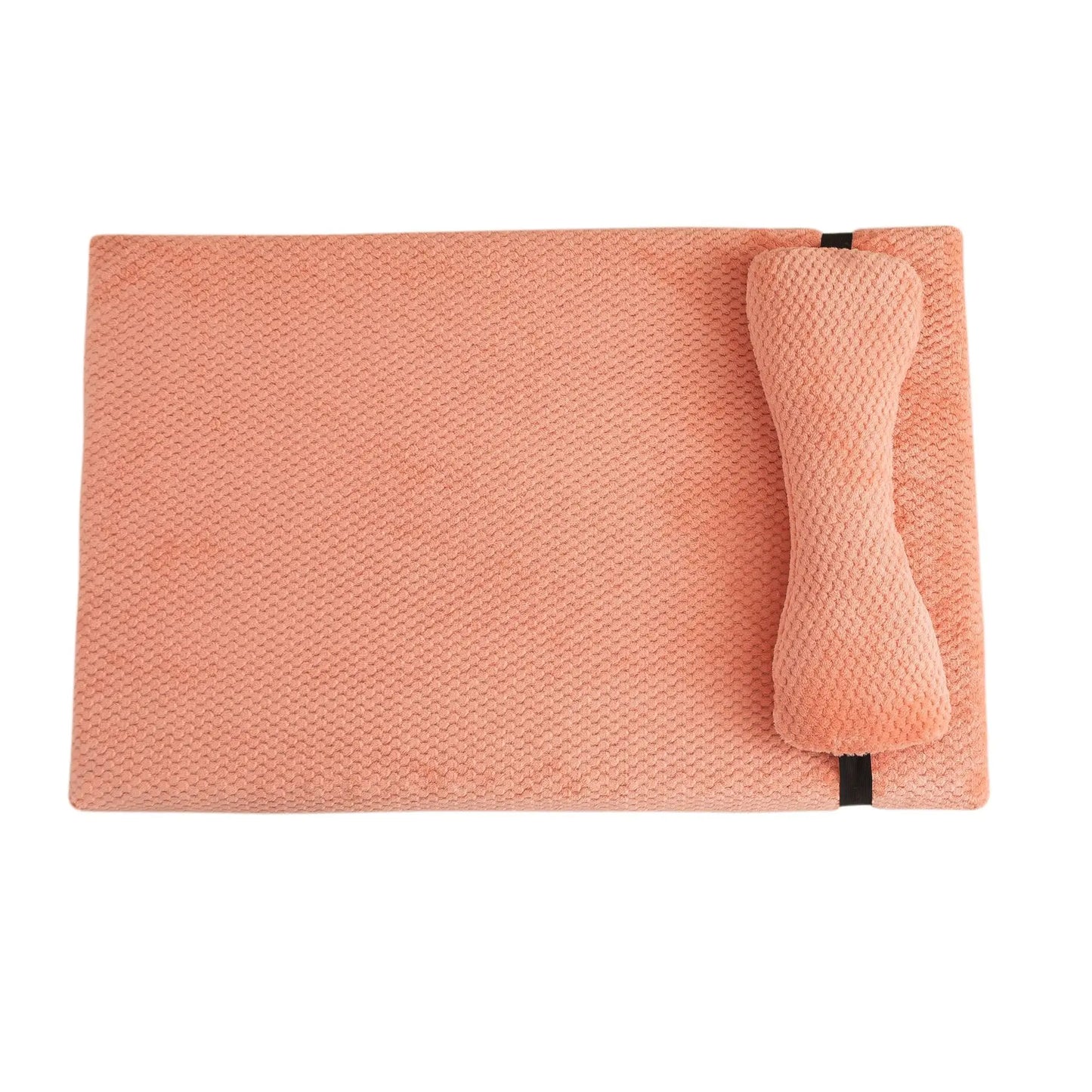 Purely Pawsome™ Warm Calming Dog Bed - Fluffy Plush Mat with Removable Winter Cover