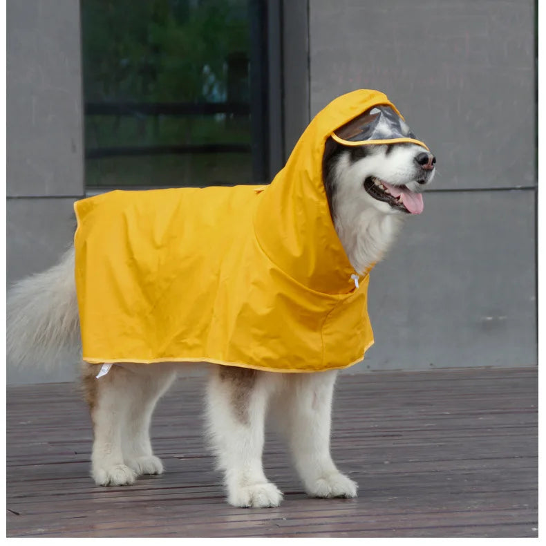 Purely Pawsome™ Waterproof Dog Raincoat - Rain Cloak Jumpsuit for All Dog Sizes (M-9XL)