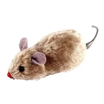 Purely Pawsome™ Lifelike Plush Mouse Toy - Funny Running Rat for Cats Dogs Tail Mouse Pets