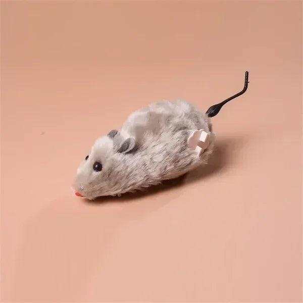Purely Pawsome™ Lifelike Plush Mouse Toy - Funny Running Rat for Cats Dogs Tail Mouse Pets