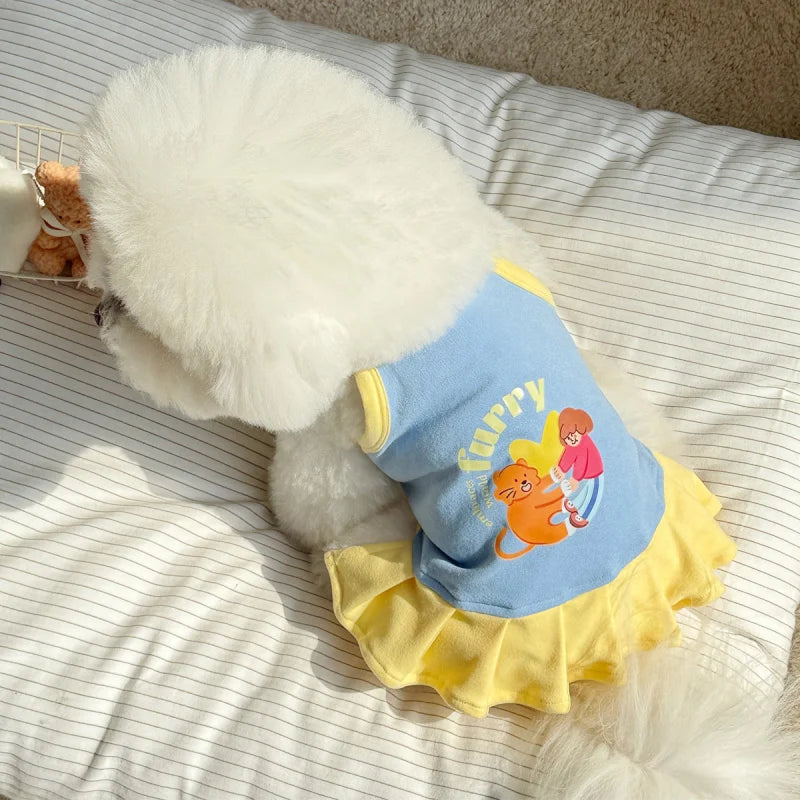Purely Pawsome™ Summer Strap Outfit - Cute Thin Clothing for Small Dogs & Cats