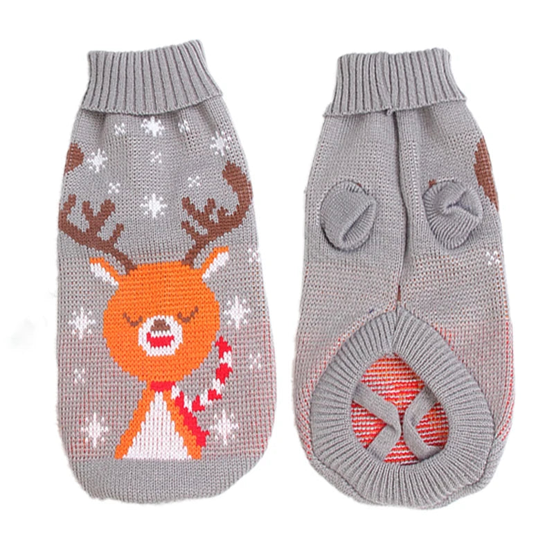 Purely Pawsome™ Cozy Knitted Dog Sweater - Winter Warmth for Small & Medium Dogs