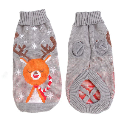 Purely Pawsome™ Cozy Knitted Dog Sweater - Winter Warmth for Small & Medium Dogs