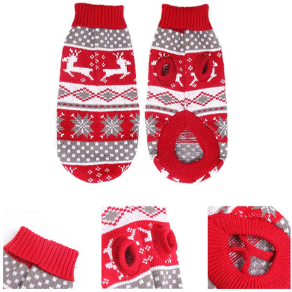 Purely Pawsome™ Cozy Knitted Dog Sweater - Winter Warmth for Small & Medium Dogs