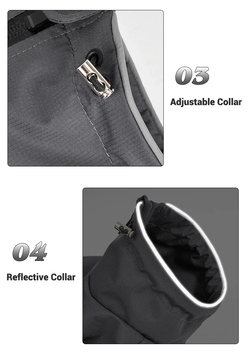 Purely Pawsome™ Dog Raincoat with Harness - Waterproof 4-Leg Rain Jacket for Small Dogs