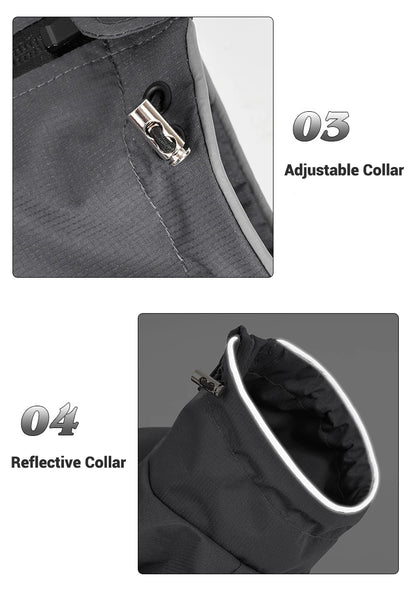 Purely Pawsome™ Dog Raincoat with Harness - Waterproof 4-Leg Rain Jacket for Small Dogs