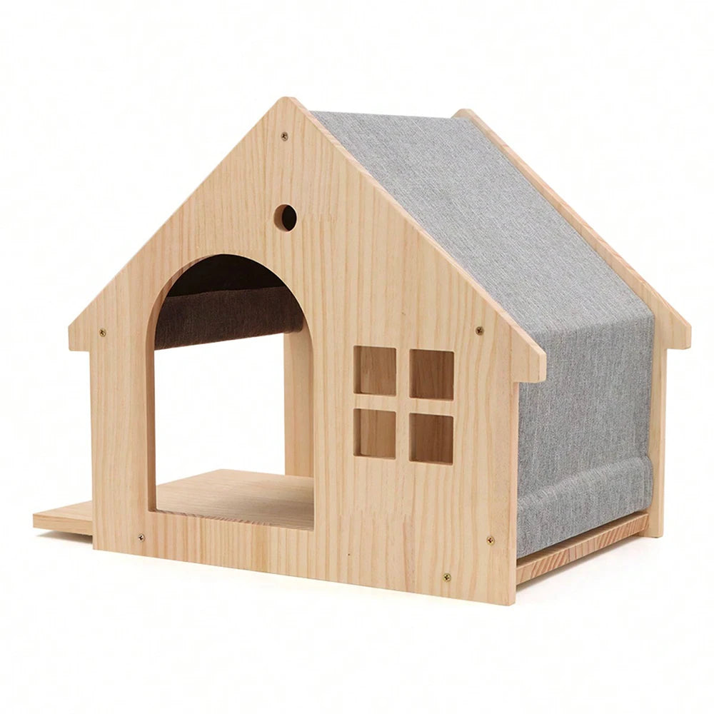 Cat Wall Climbing House Shelf Bed Wall Mounted Tree Tower Hiding House Villa Castle for Indoor Cats Accessories Sleeping