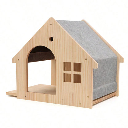 Cat Wall Climbing House Shelf Bed Wall Mounted Tree Tower Hiding House Villa Castle for Indoor Cats Accessories Sleeping