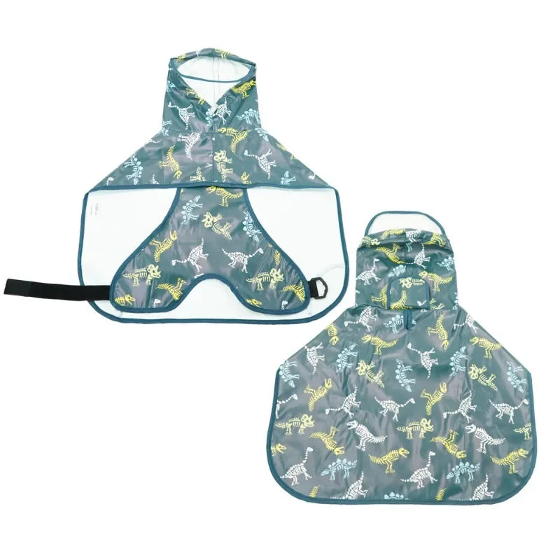 Purely Pawsome™ Waterproof Dog Raincoat - Rain Cloak Jumpsuit for All Dog Sizes (M-9XL)