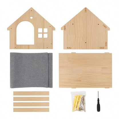 Cat Wall Climbing House Shelf Bed Wall Mounted Tree Tower Hiding House Villa Castle for Indoor Cats Accessories Sleeping