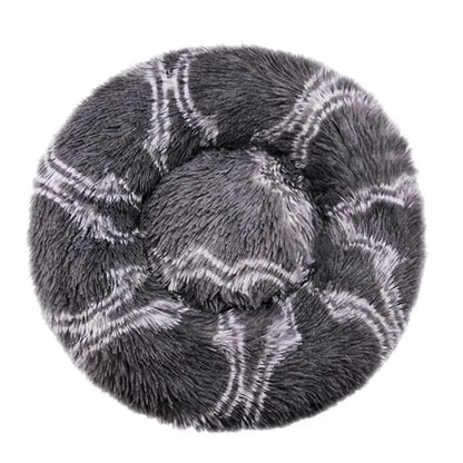 Purely Pawsome™ Round Pet Bed - Super Soft Plush Dog House for Large Dogs (40-90cm, 6 Sizes)