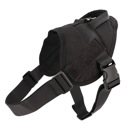 Purely Pawsome™ Tactical Dog Vest - Training Military Patrol Service Dog Harness with Handle