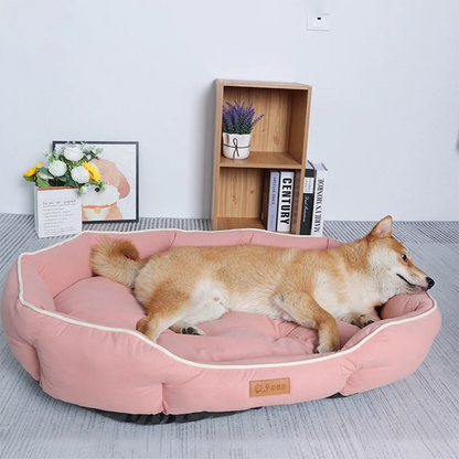 Purely Pawsome™ Pet Sofa Sleeping Bed - Large Dog House with Winter Warm Cushion