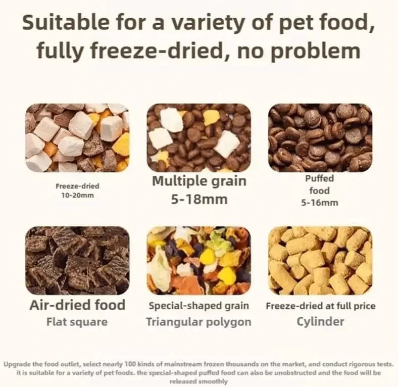 Purely Pawsome™ Automatic Pet Feeder & Waterer Set - Leak-Proof Gravity Design