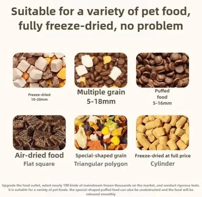 Purely Pawsome™ Automatic Pet Feeder & Waterer Set - Leak-Proof Gravity Design