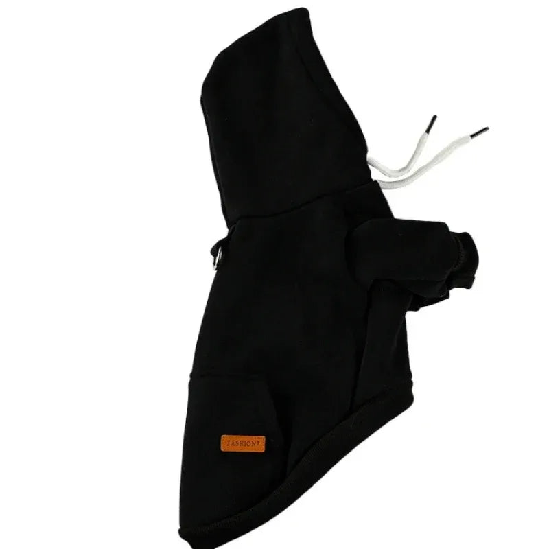 Purely Pawsome™ Warm Fleece Dog Hoodie - Outdoor Vest for Small & Medium Dogs