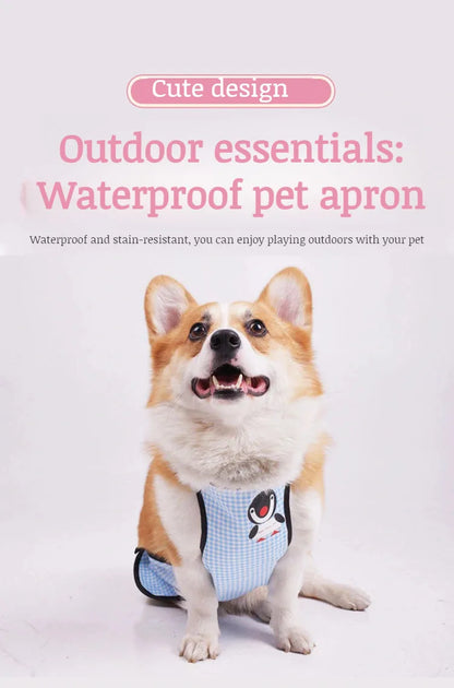 Purely Pawsome™ Dog Belly Cover - Breathable Anti-Dirty Waterproof Belly Band Apron