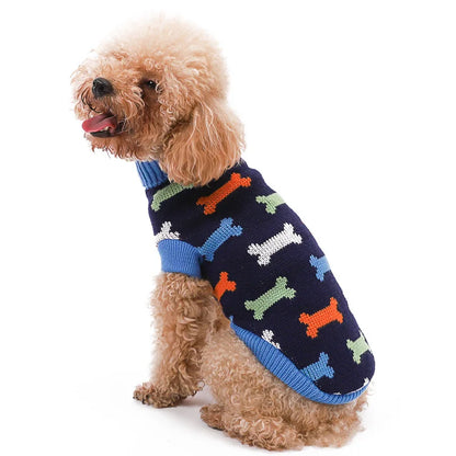 Purely Pawsome™ Cozy Knitted Dog Sweater - Winter Warmth for Small & Medium Dogs