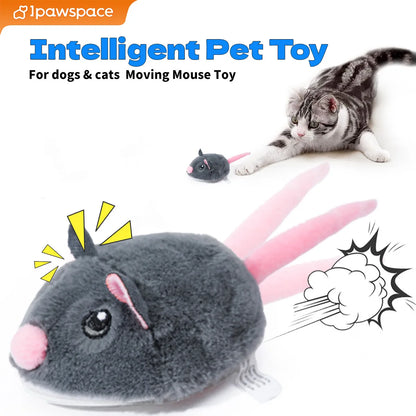 Purely Pawsome™ Electric Interactive Mouse Cat Toy - Funny Plush Smart Pet Movement Toy