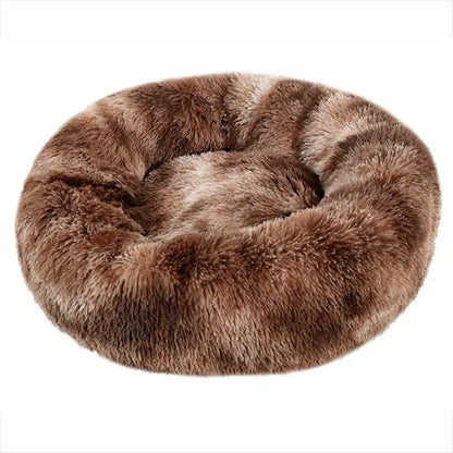Purely Pawsome™ Round Pet Bed - Super Soft Plush Dog House for Large Dogs (40-90cm, 6 Sizes)