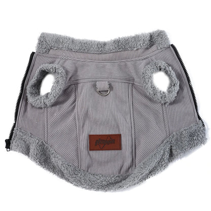 Purely Pawsome™ Warm Winter Fleece Jacket - Windproof Waterproof Coat for Small & Medium Dogs