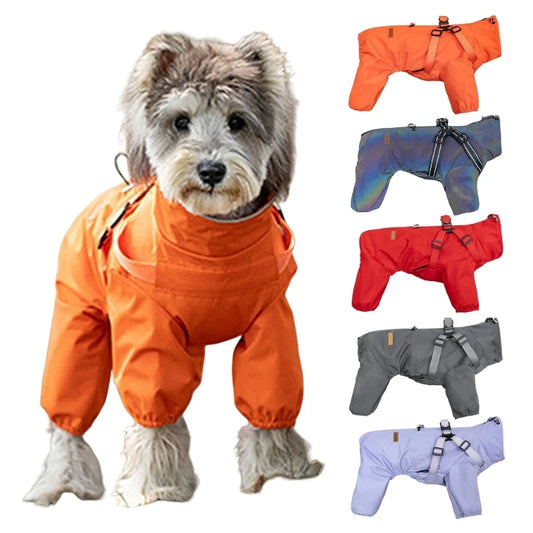 Purely Pawsome™ Waterproof Dog Raincoat - Windproof Puppy Rainwear for All Sizes