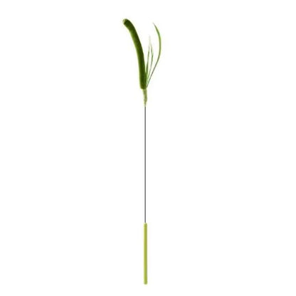 Purely Pawsome™ Cat Teasing Feather Pole - Dog Tail Grass Wire Cat Toys Flexible Durable