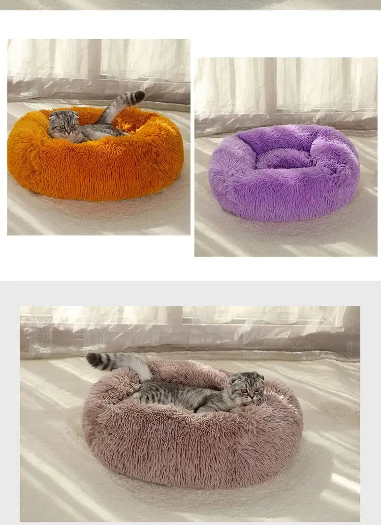 Purely Pawsome™ Rectangle Plush Dog Bed - Winter Warm Mat for Small, Medium & Big Pets