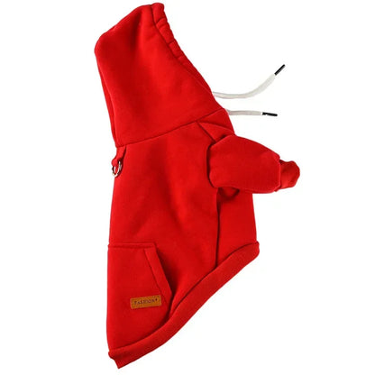 Purely Pawsome™ Warm Fleece Dog Hoodie - Outdoor Vest for Small & Medium Dogs