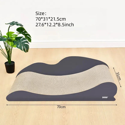 Large Size Cat Couch Bed Furniture Ultimate Cardboard Scratching Lounge durable Cat Scratcher