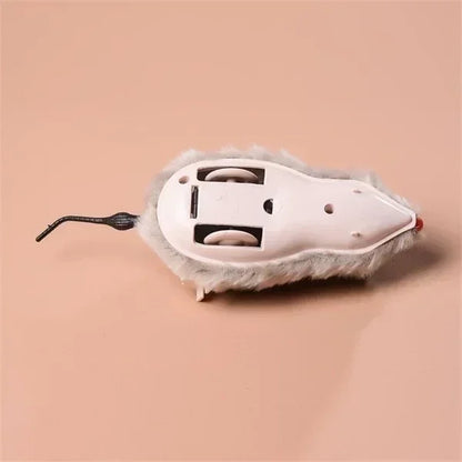 Purely Pawsome™ Lifelike Plush Mouse Toy - Funny Running Rat for Cats Dogs Tail Mouse Pets