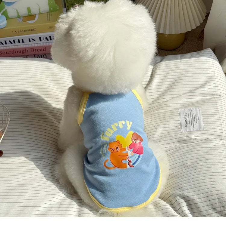 Purely Pawsome™ Summer Strap Outfit - Cute Thin Clothing for Small Dogs & Cats