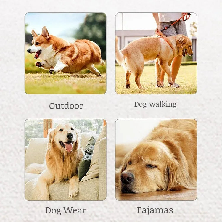 Purely Pawsome™ Dog Belly Cover - Breathable Anti-Dirty Waterproof Belly Band Apron