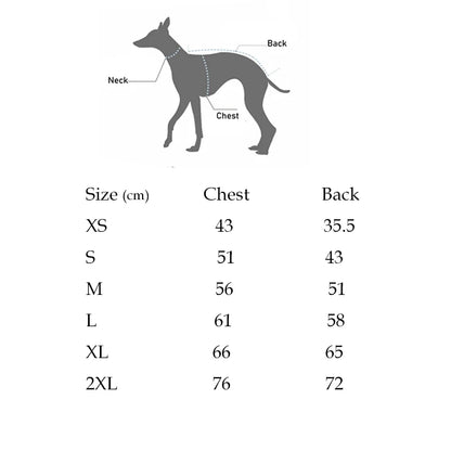 Purely Pawsome™ Winter Fleece Turtleneck Vest - Bohemia Style for Whippets & Italian Greyhounds