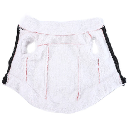 Purely Pawsome™ Warm Winter Fleece Jacket - Windproof Waterproof Coat for Small & Medium Dogs