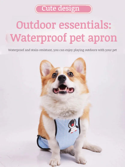 Purely Pawsome™ Dog Belly Cover - Breathable Anti-Dirty Waterproof Belly Band Apron