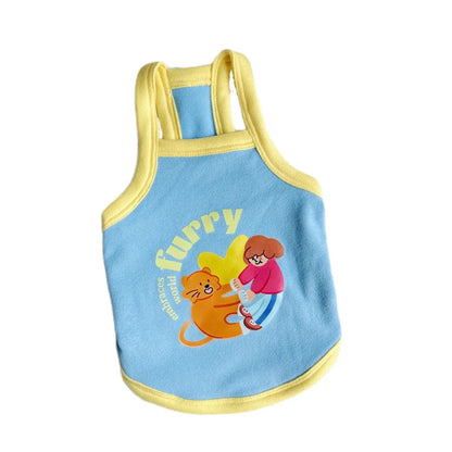 Purely Pawsome™ Summer Strap Outfit - Cute Thin Clothing for Small Dogs & Cats
