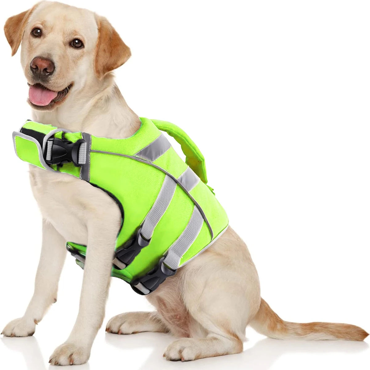 Purely Pawsome™ Premium Waterproof Dog Life Jacket - Reflective Safety Vest for Water Adventures