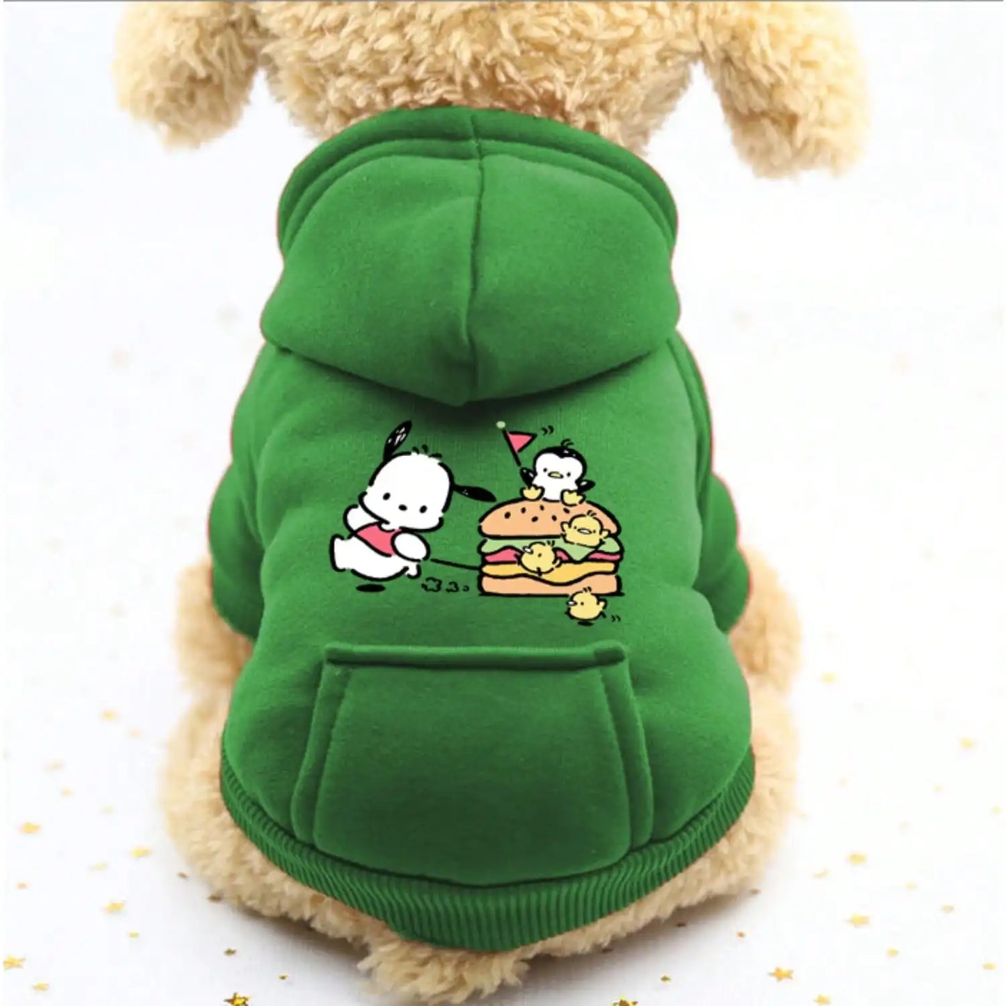 Purely Pawsome™ Cat & Dog Hoodie - Cartoon Sports Style Pet Clothing